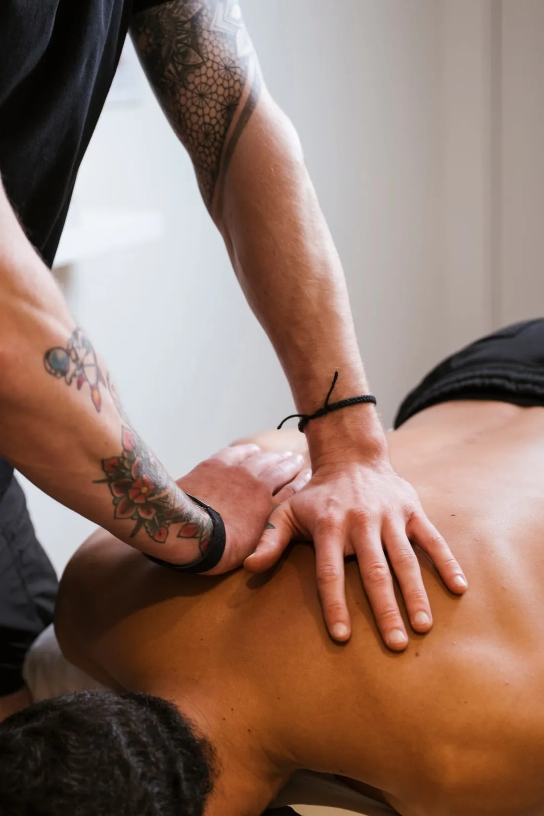 Sportphysiotherapie — Behandlung im Studio