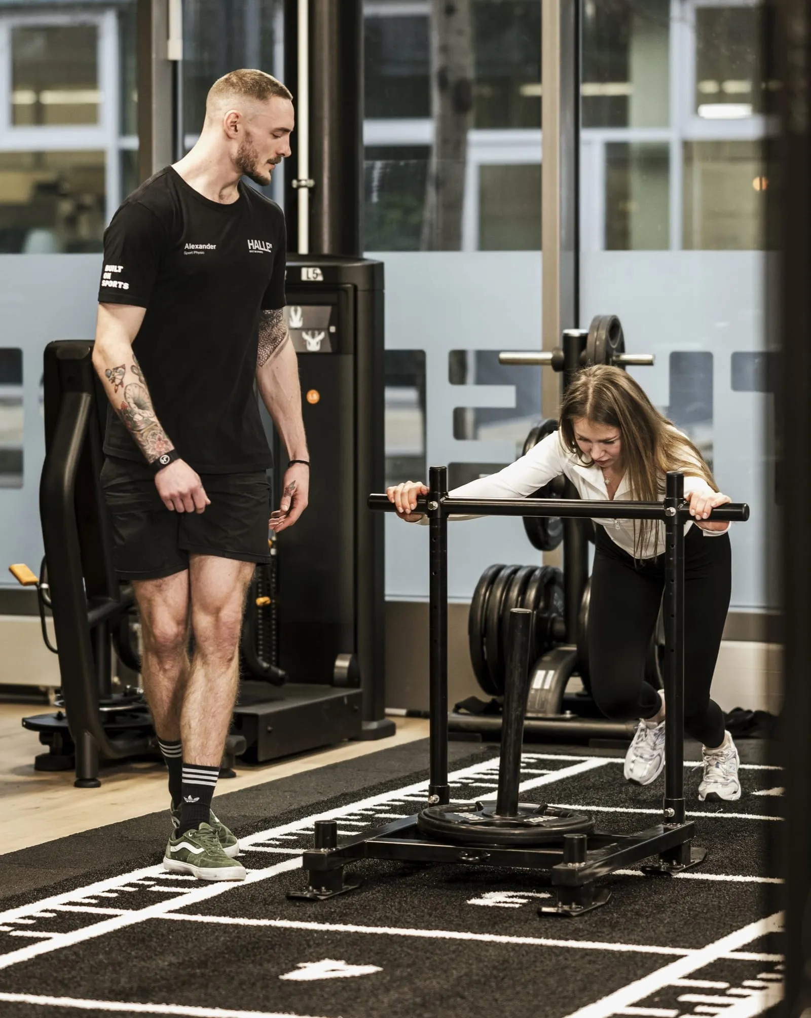 Halle 41 Zürich West — Training im Studio